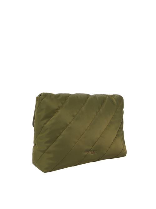 Borsa grande Extra Love Bag Puff in teflon Verde PINKO | 103347 A05FV68Q